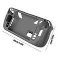 thumbnail image 4 of Silicone Console Cover with Bracket Soft Shell Game Console Frame for Steam Deck, 4 of 7