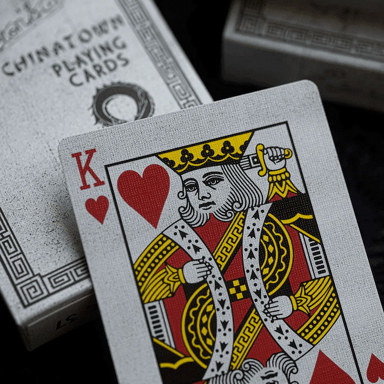 Fultons Chinatown Bootleg Gold Gilded Edition Playing Cards