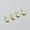 Gold, variant on 925 Sterling Silver TINY Love Heart DIY Dangle Charm A2291-Silver-1 charm