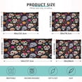 thumbnail image 3 of Coolnut Skull and Flowers Body Pillow Cover with Zipper, Soft and Cozy Fuzzy Fleece Body Pillow Case Cover 21 x 54 in, Plush Long Body Pillow Pillowcase for Fall and Winter Home Decor Gifts, 3 of 7