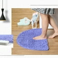 thumbnail image 3 of Woshilacoai Semi Circle Mat Half Moon Bathroom Rug Outdoor Kitchen Mat, 3 of 6