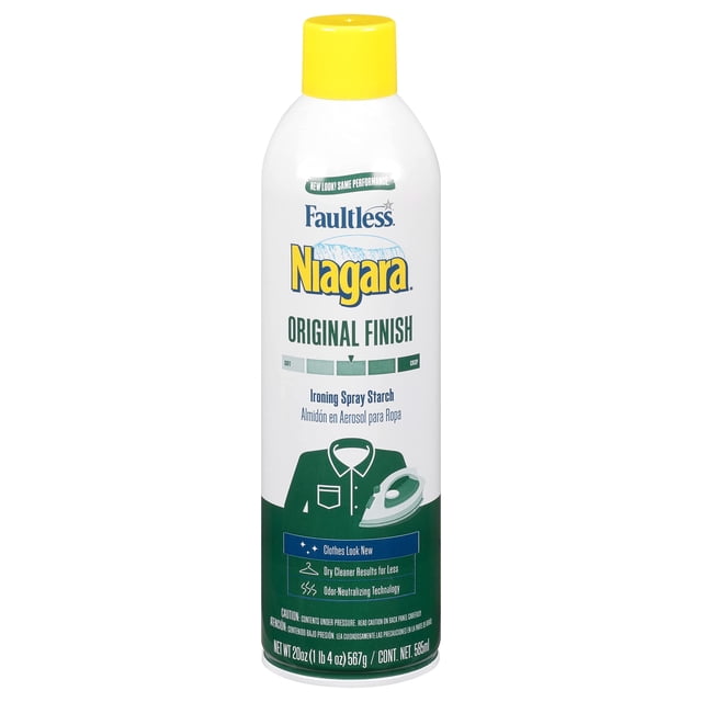 Spray Starch Niagara Original, 591 ml, paquete de 2