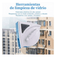 thumbnail image 3 of Limpiador Magnético Ventanas Vidrio Limpieza Accesorio Hogar Azul, 3 of 5