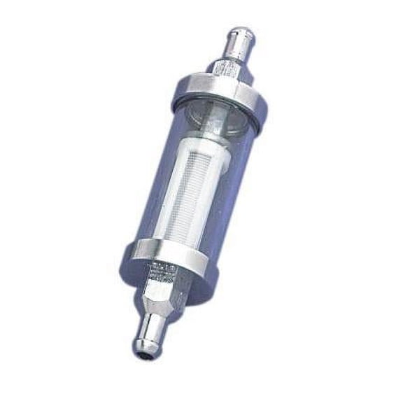 Drag Specialties DS-391674 Clear Standard Fuel Filters - Long - 1/4in. Inlet