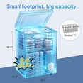 thumbnail image 6 of WANAI 3.5 Cu.Ft Chest Freezer,Energy-Saving Small Deep Freezer for Small Spaces,White, 6 of 9