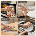 thumbnail image 5 of 4 Pcs Pioneer Flower Floral Print Pattern Funny Kitchen Towels, Microfiber Dish Towels, Kitchen Tea Towels Set 18" X 26", 5 of 6