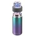 thumbnail image 2 of asobu Skinny Can Cooler Insulated Stainless Steel Sleeve for a Slim 12 Ounce Can With a Reusable Straw (black), 2 of 6