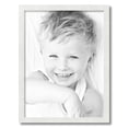 thumbnail image 2 of ArtToFrames 18" x 24" White Satin Picture Frame, 18x24 inch White MDF Poster Frame (WOM-5179), 1 Pack, 2 of 8