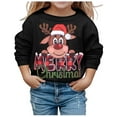 thumbnail image 4 of BOOMNY Christmas Infants Baby Boys Sweatshirts Xmas Deer Embroidery Sweatshirt For Boys Long Sleeve Warm Fall Winter Pullover Tops, 4 of 5