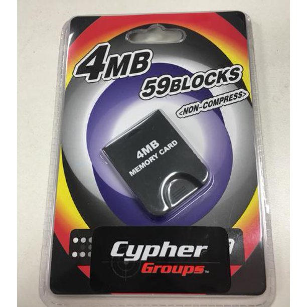 Gamecube Memory Card 4MB 59 Blocks