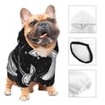 thumbnail image 3 of Fotbe Cosmic Landscape Celestial Art Sudadera con Estampado para Perros Pequeños – Suéter con Capucha para Mascotas, Tela Suave de Forro Polar con Bolsillo-X-Large, 3 of 7
