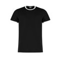 thumbnail image 2 of Kustom Kit Mens Fashion Fit Ringer T-Shirt, 2 of 5