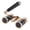 Black, variant on HOARBOEG 3X25 Opera Glasses Binoculars Mini Portable Foldable Handle Theater Concert Binoculars with BK7 Optical Glass Lens Clear View Red Black White for Options Christmas Gift