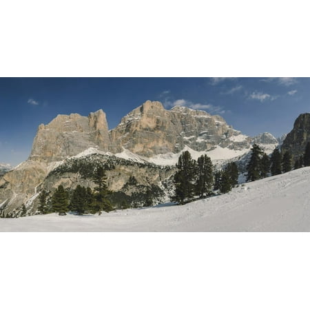 Hidden Valley Ski Area, Lagazuoi, UNESCO World Heritage Site, Dolomites, South Tyrol, Italy, Europe Print Wall Art By Mark