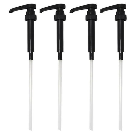 - Torani and DaVinci BLACK Syrup Pumps, Fits 25.4 Oz/750Ml Bottles (Pack of 4)