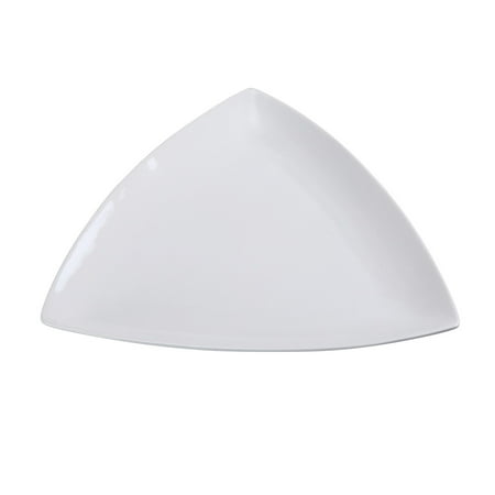 

Fuji Triangle Plate 8 Sq. Porcelain White 8 packs