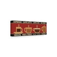 thumbnail image 3 of Trademark Fine Art Pela Studio Deco Coffee Panel I Canvas Wall Art - 8x24, 3 of 5