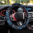 thumbnail image 4 of Uorisanigo Camo Car Steering Wheel Protector Branches Steering Wheel Cover for Most Vehicle Easy to Install 15 Inch Car Wheel Cover with Elastic Edge Soft Car Accessories Gift for Birthday, 4 of 8