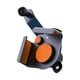 thumbnail image 4 of Soporte para teléfono de pantalla de coche con rotación de 360 degree, ajustable para tablero curvo, fácil de instalar, soporte de esquina de aleación Naranja, 4 of 9