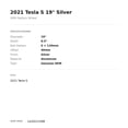 thumbnail image 4 of TESLA TESLA S Aluminium Alloy Wheel 2021 Factory OEM 560-95278, 4 of 4