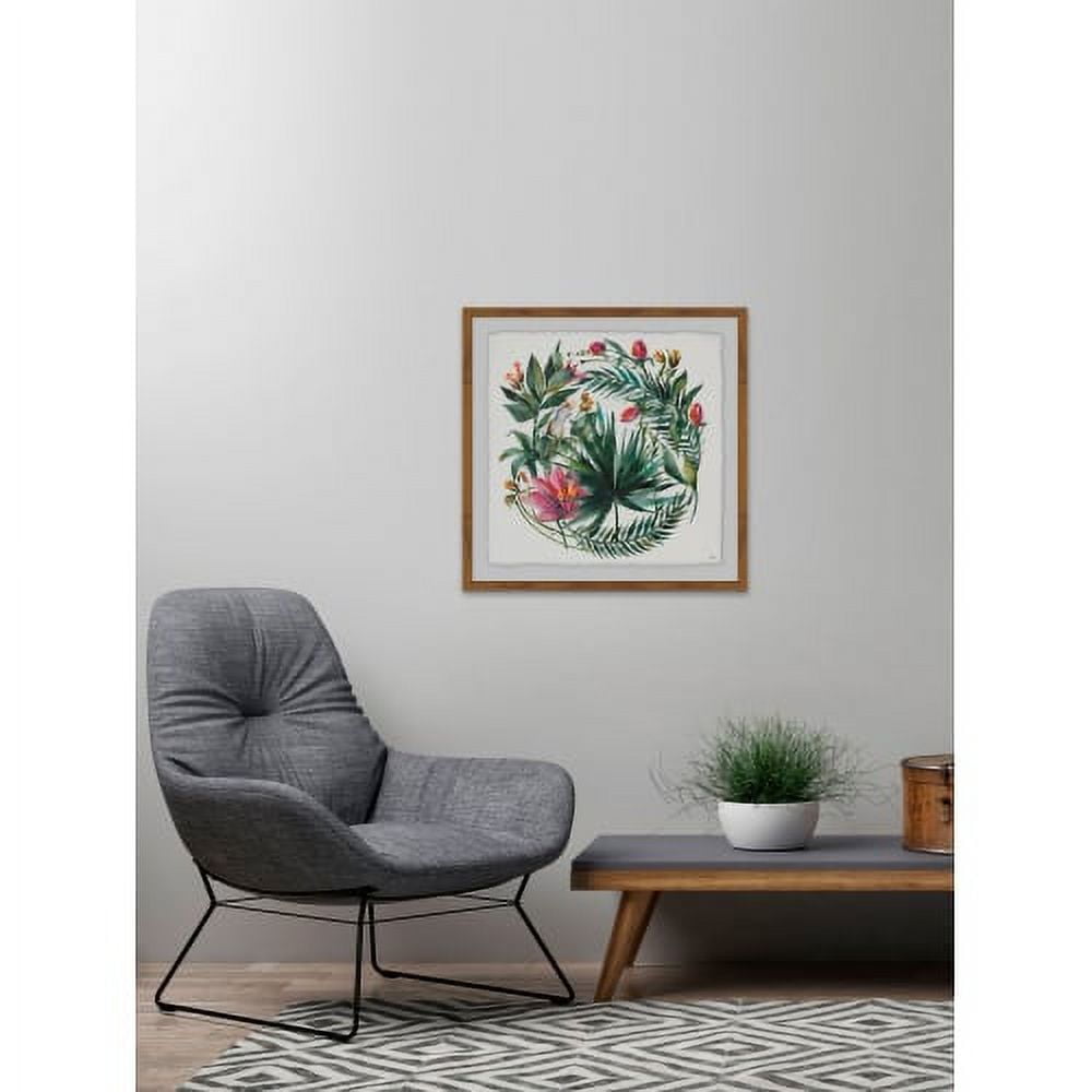 Fanciful Foliage Framed Painting Print