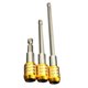 thumbnail image 2 of Juego de 3 UNIDS 1/4'' Soporte de BROCAS de LIBERACIÓN RÁPIDA 60 100 150 mm ADAPTADOR de BROCAS de TORNILLO Zulema Soporte de broca Amarillo, 2 of 8