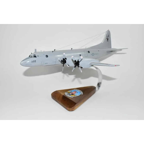 Lockheed Martin® P-3C Orion, VP-5 Madfoxes (1990s), 18" Mahogany Model