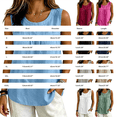thumbnail image 3 of VJGBEGW Women's Cotton Linen Blend Tank Tops Summer Casual Loose Fit Round Neck Sleeveless Tops Summer Tops for Daily Wear and Vacation Beige L, 3 of 8