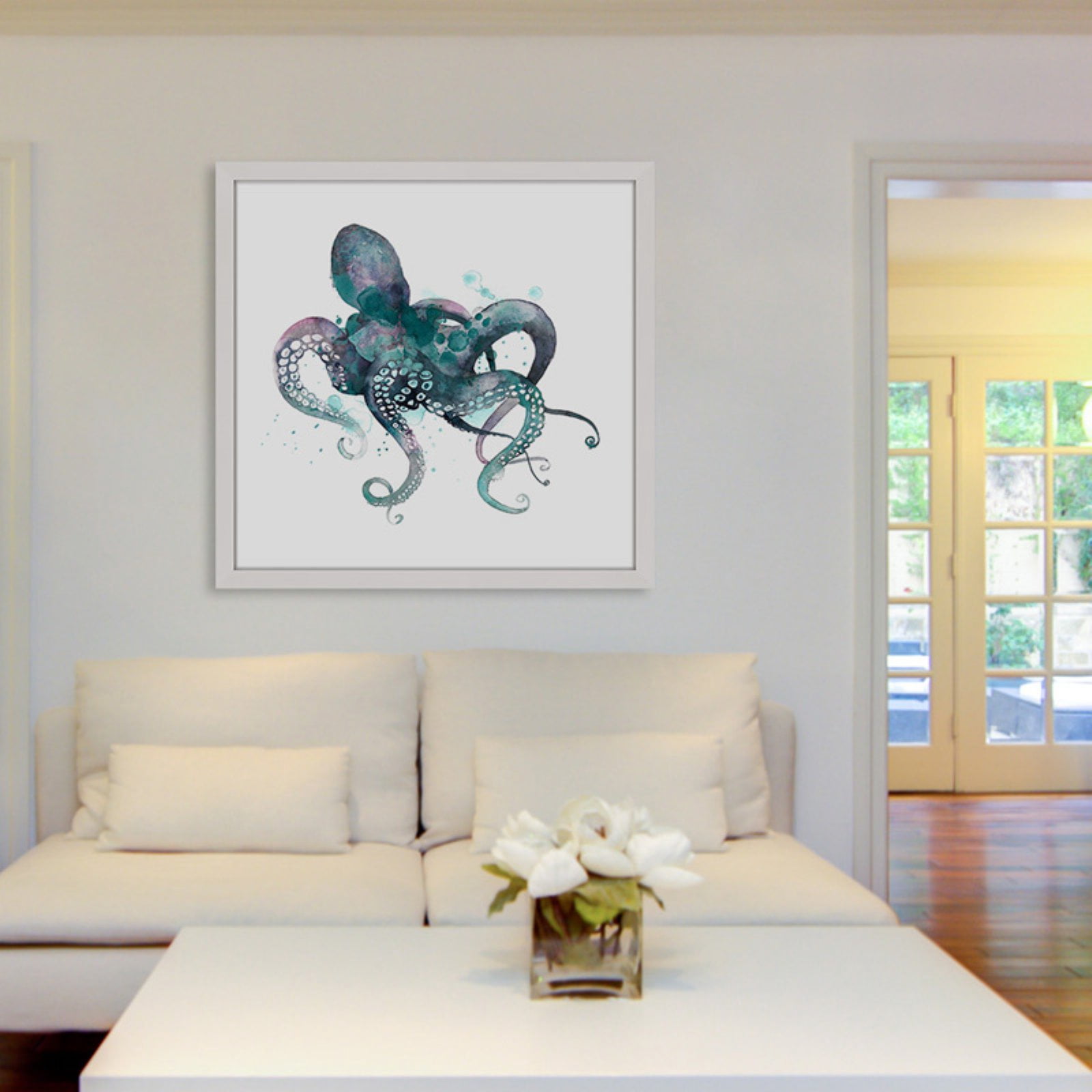 Marmont Hill "Tentacles I" Framed Painting Print