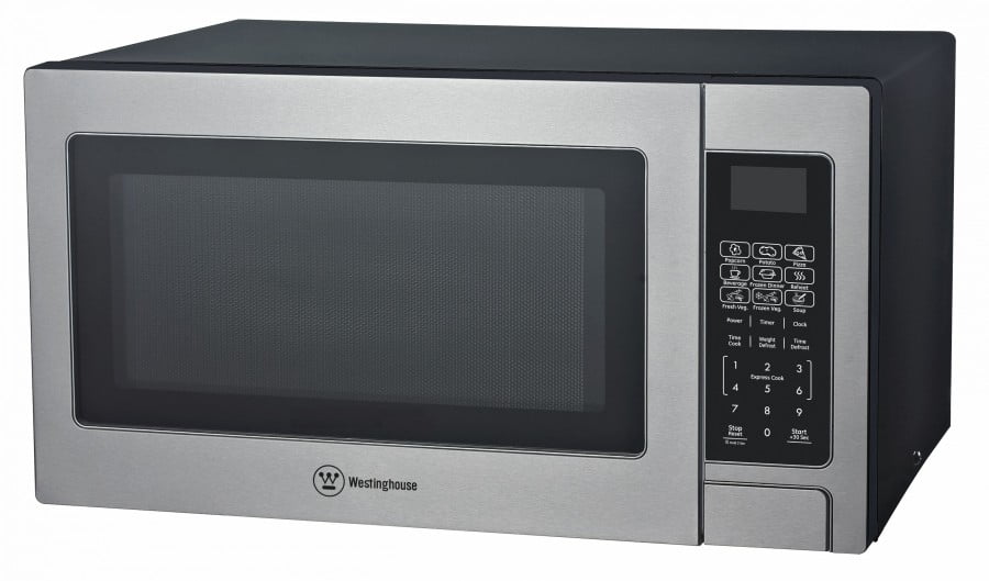 Westinghouse Stainless Steel Countertop Microwave Oven, 1,000Watt, 1.1