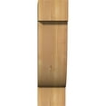 thumbnail image 2 of 5 1/2"W x 8"D x 20"H Alpine Smooth Corbel, Western Red Cedar, 2 of 9