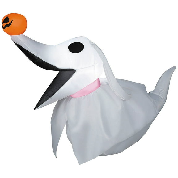 Disney Inflatable Zero Halloween Decoration - White