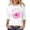 White, variant on Womens Athletic Tops Loose Fit Womens Top Workout Top Women Athletic T Shirts Loose T Shirts Stretch Tee Compression Shirt Exercise Shirt Women Workout Wear Women's Summer Gray XXL