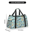 thumbnail image 3 of Balery Dogs Bolsa de Gimnasio para Mujeres, Bolsa de Viaje con Bolsillo Húmedo, Bolsa de Fin de Semana para Mujeres, Bolsa de Viaje Resistente al Agua, 3 of 7