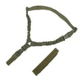 thumbnail image 1 of Eslinga de un solo punto, correa de hombro ajustable multifuncional para tiro al aire libre, caza, verde, 1 of 10