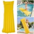 ShYlai Inflatable Water Hammock Solid Color Swimming Lounge Bed PVC