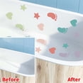 thumbnail image 2 of Injueey 6 piezas de pegatina de suelo con huella para niños, póster de baño para habitación de bebé, pegatinas para bañera, decoración del hogar, Decoración del hogar Injueey HA079950-00, 2 of 6