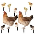 thumbnail image 4 of unbranded  2 Sets Solar Lights Outdoor Garden Hen Chick Ground Plug, 4 of 8