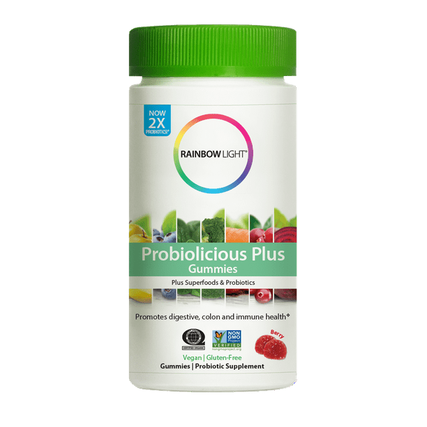 Rainbow Light Superfoods Probiolicious Plus Gummies 60 ct Walmart