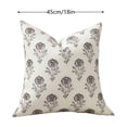 thumbnail image 3 of Reversible Decorative Throw Pillow Cover with Hidden Zipper and Textured Pattern for Home, 3 of 4