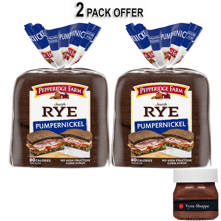 Pepperidge Farm Jewish Pumpernickel Dark Pump Bread 16 oz Pepperidge Farm Jewish Pumpernickel Dark Pump Bread 16 oz