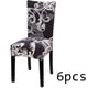 thumbnail image 2 of Rawiri YISUN Fundas para Sillas Elásticas Universales Juego de 4 y 6 Fundas para Sillas para Silla Comedor King Europeo, 2 of 8