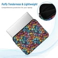thumbnail image 2 of FORMRS 13-13.3 inch Laptop Sleeve Case Soft Carrying Quilted Computer Bag Cover, Vibrant Dragon Scales Pattern, 2 of 7
