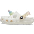 thumbnail image 3 of Zapatos Crocs Classic I AM Zuecos para Niños Talla 5 M Color Blanco Unicornio, 3 of 5