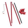 thumbnail image 1 of Soporte de linterna de mesa para acampar, poste de lámpara plegable, soporte para , palo portátil individual Estaca roja única Cola soporte de linterna al aire libre, 1 of 4