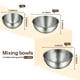 thumbnail image 3 of Juego de 3 bowls para mezclar Gronivex de acero inoxidable, 600-3000 ml, 3 of 8