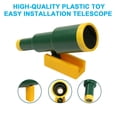 thumbnail image 3 of BAELLERT Children Telescope Toy with Fixing Bracket Handheld Monocular Telescope Toy Kids Educational Toy for Outdoor Playground Backyard Treehouse Toy, 3 of 7