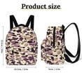 thumbnail image 2 of Leopard Print Small Backpack Cute Mini Backpacks For Woman Lightweight Daypacks, 2 of 8