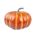 thumbnail image 2 of 1Pc Autumn / Fall / Thanksgiving Day / Harvest Festival / Halloween Themed Foam Pumpkin Ornament, for Festival Home Tabletop Decor, 2 of 6