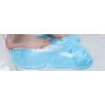 thumbnail image 5 of Larger Shower Foot Scrubber Massager Cleaner, Butterfly Shape Feet Relaxing Acupressure Mat, with Non-Slip Suction Cups and Cleaing Bristles, Improve Circulation Soothes Tired Feet Exfoliation, 5 of 5